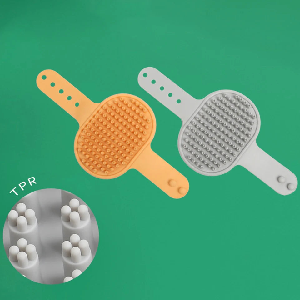 Dog Cat Combs Grooming Deshedding Brush Gloves Effective Cleaning Back Massage Animal Bathing Hair Removal